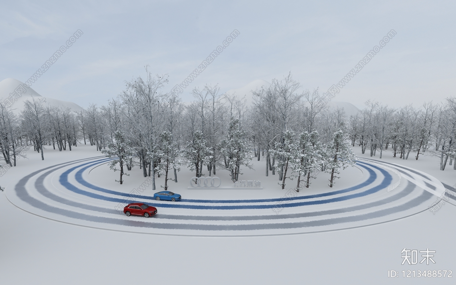北欧运动空间3D模型下载【ID:1213488572】