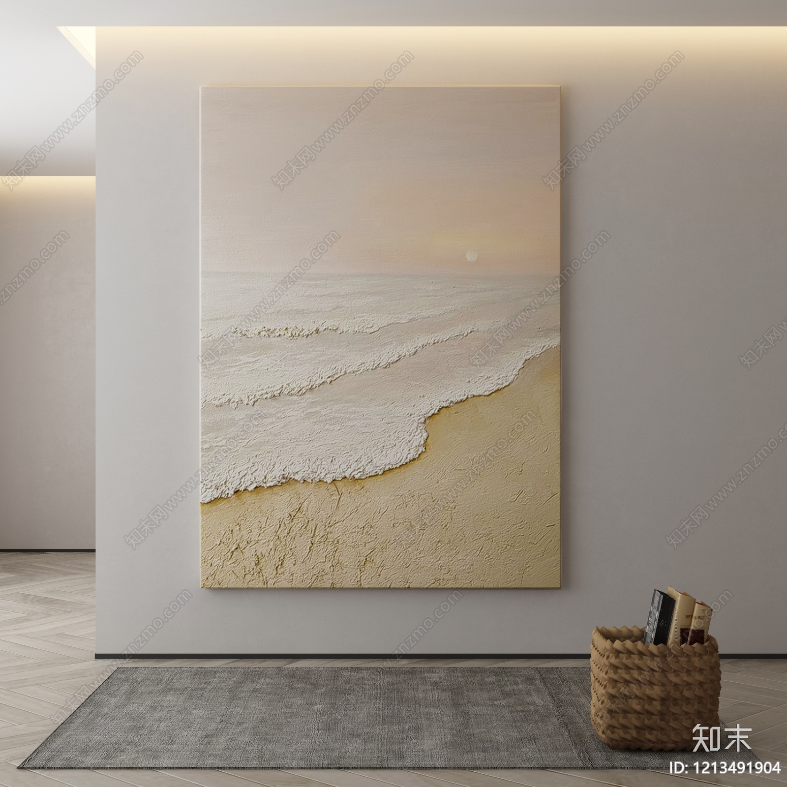 挂画3D模型下载【ID:1213491904】