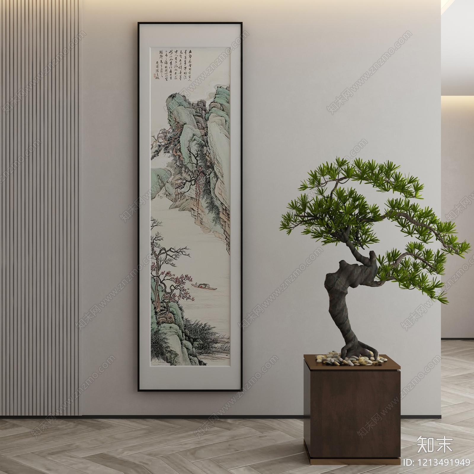 挂画3D模型下载【ID:1213491949】