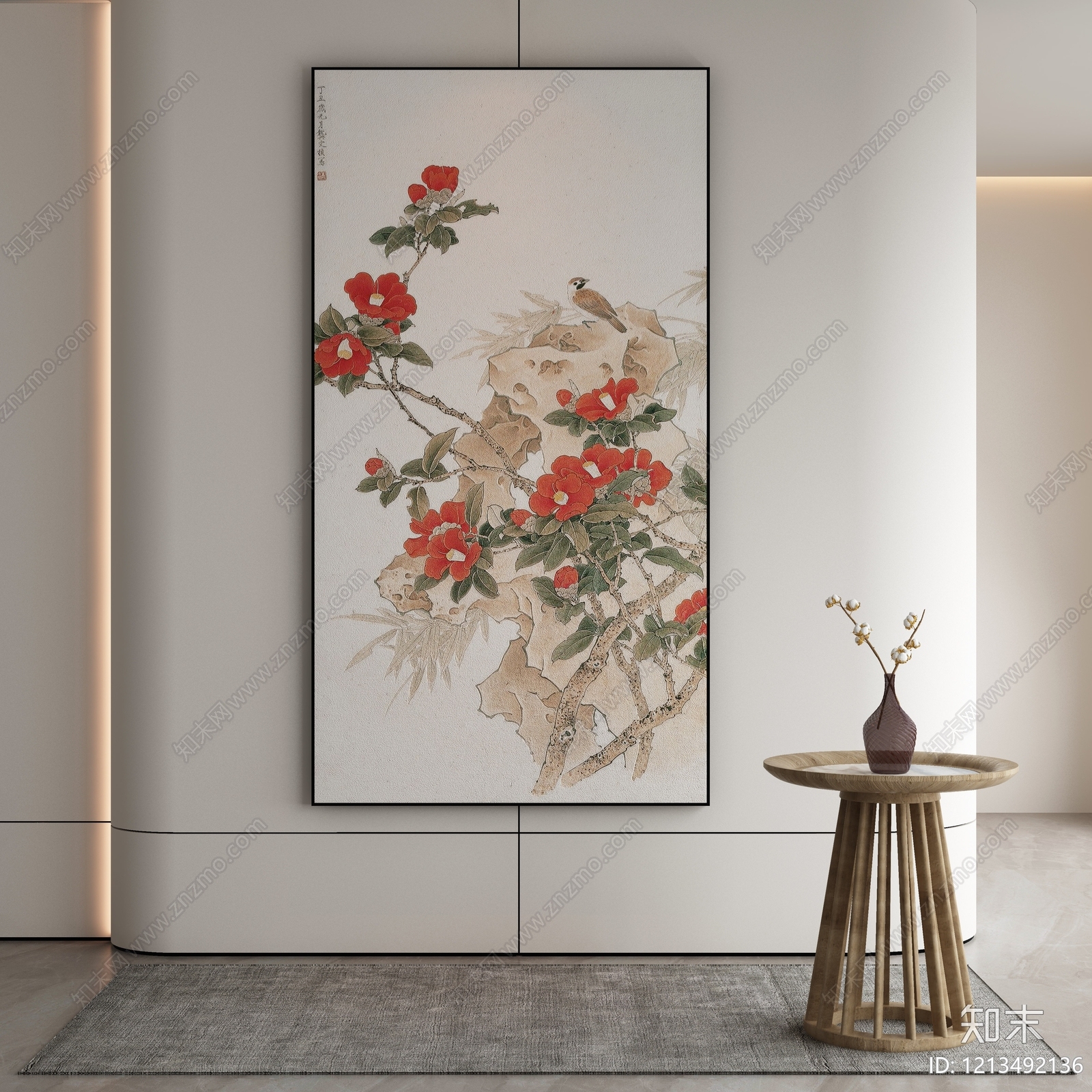 挂画3D模型下载【ID:1213492136】