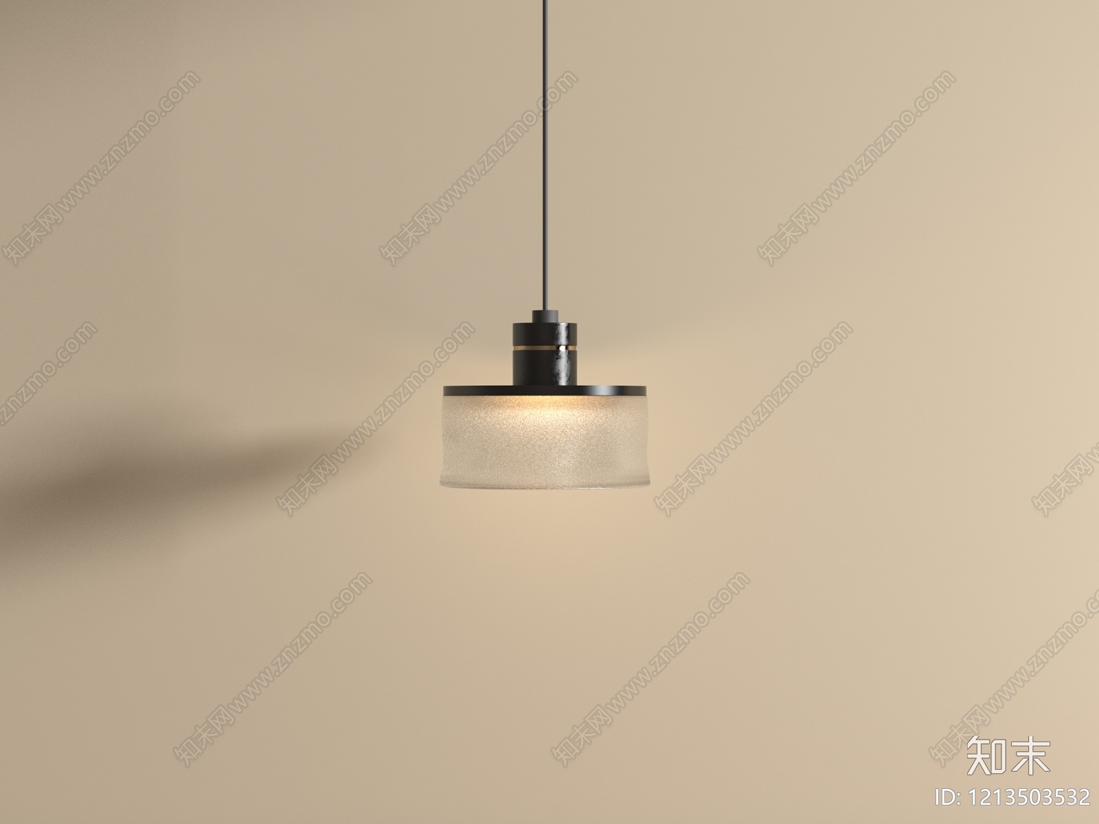 现代简约吊灯SU模型下载【ID:1213503532】