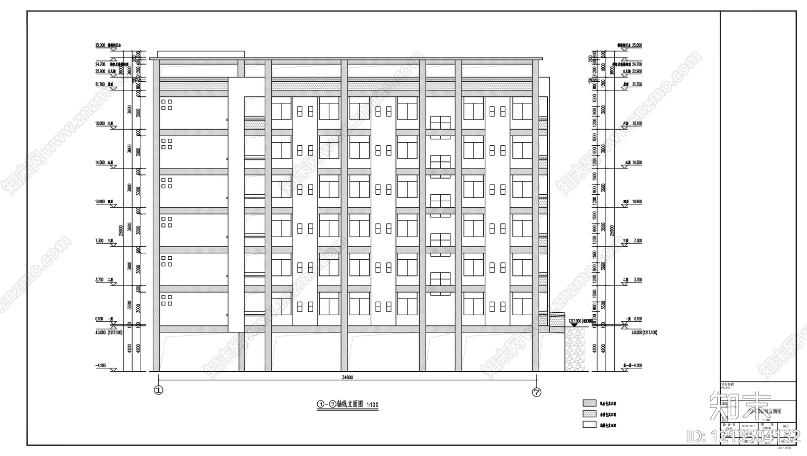 现代其他居住建筑cad施工图下载【ID:1213504132】