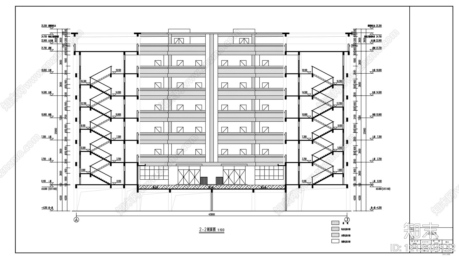 现代其他居住建筑cad施工图下载【ID:1213504132】