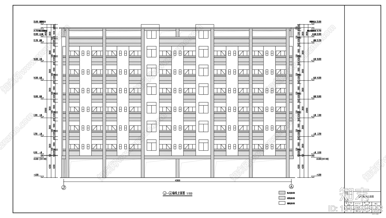 现代其他居住建筑cad施工图下载【ID:1213504132】