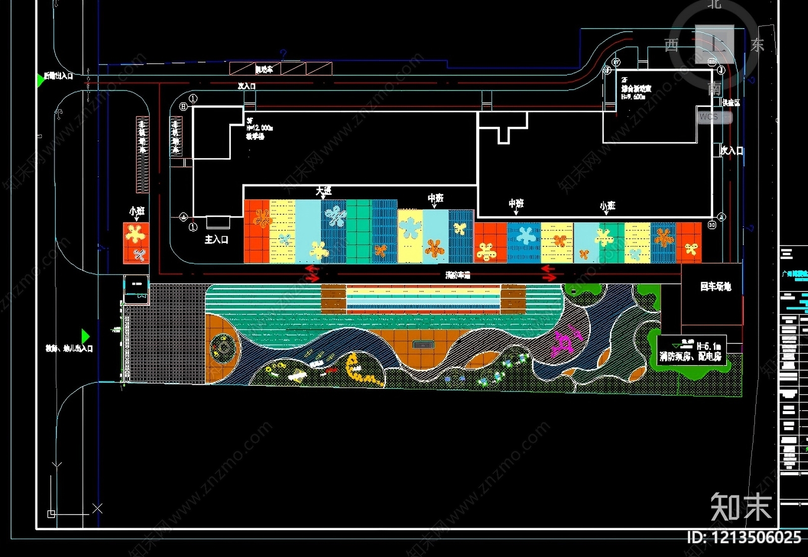 幼儿园景观施工图下载【ID:1213506025】
