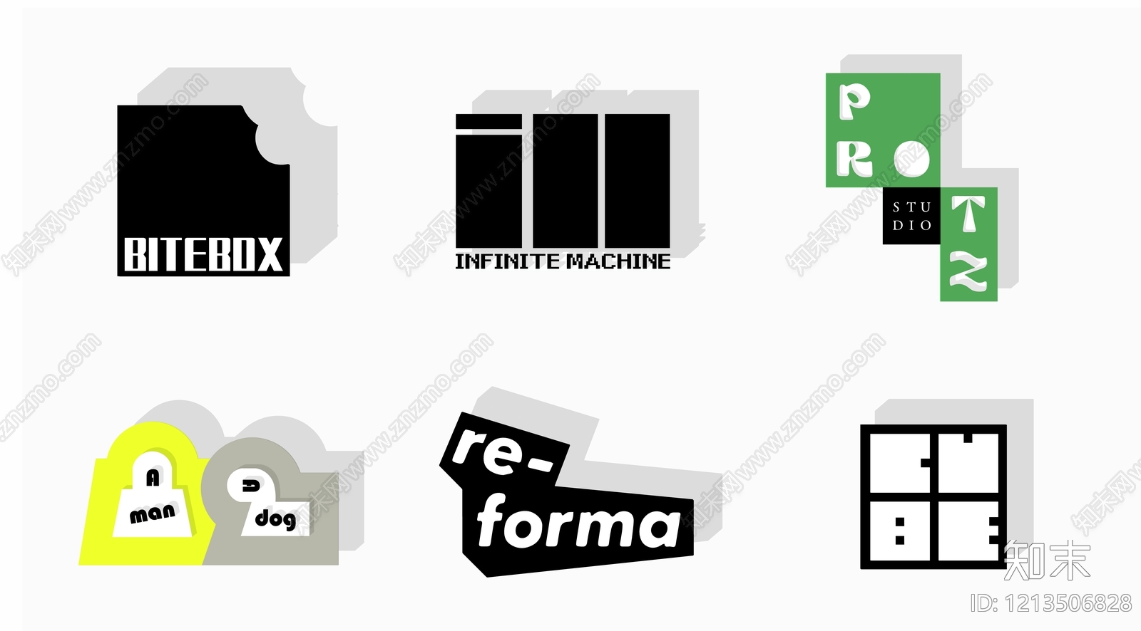 极简主义广告牌SU模型下载【ID:1213506828】