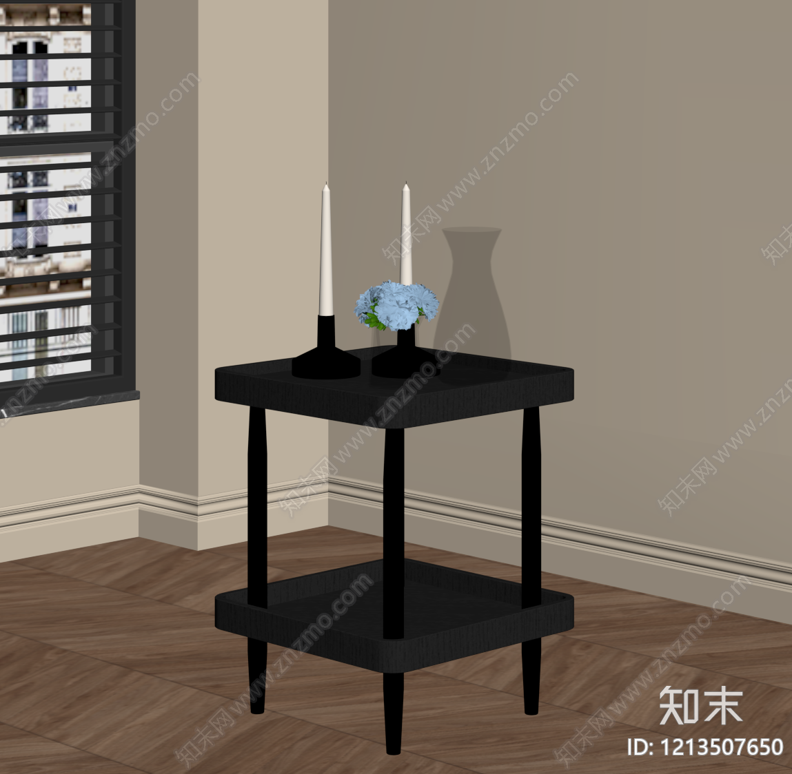 现代简约边几SU模型下载【ID:1213507650】