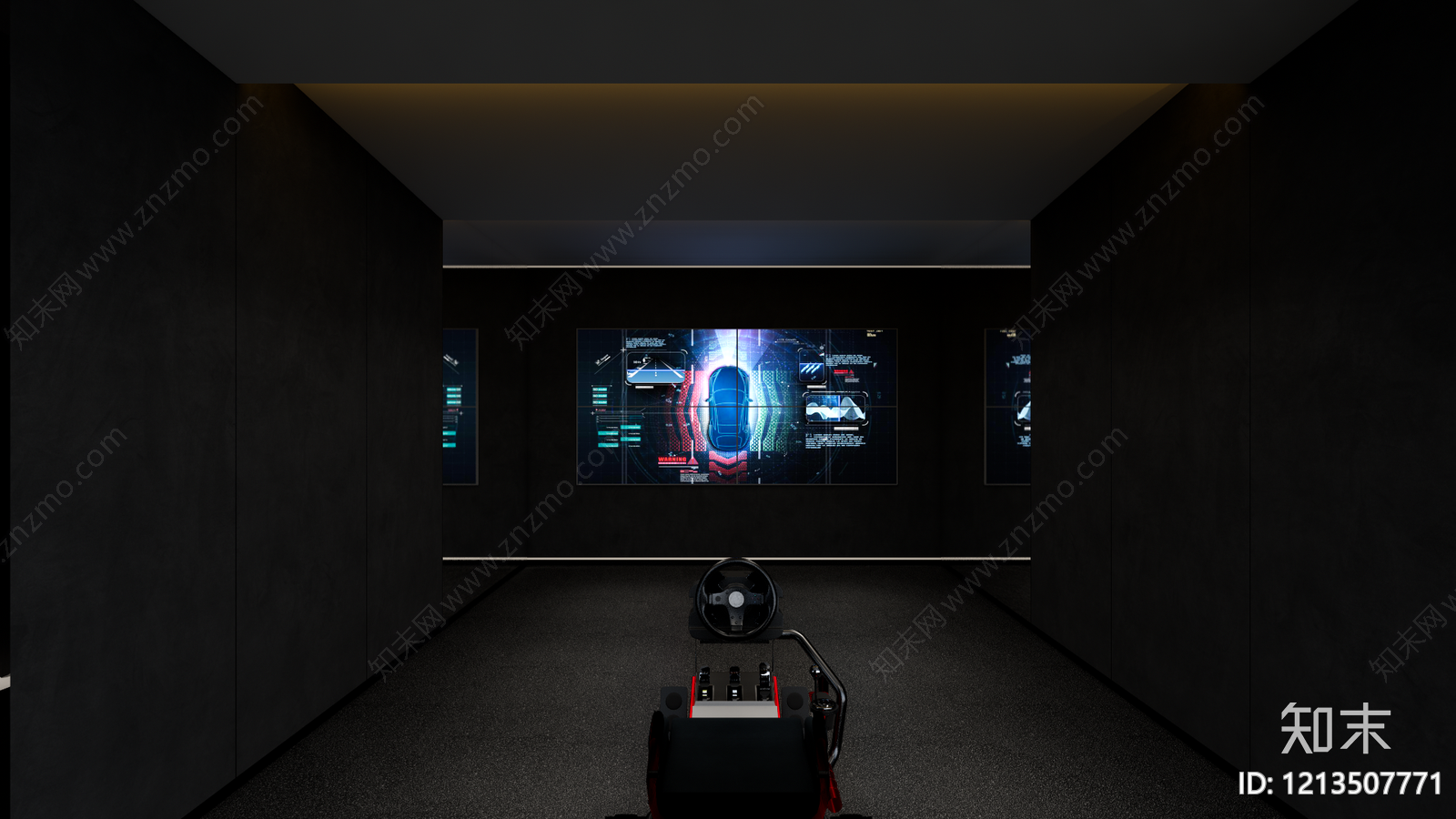 现代汽车展厅SU模型下载【ID:1213507771】