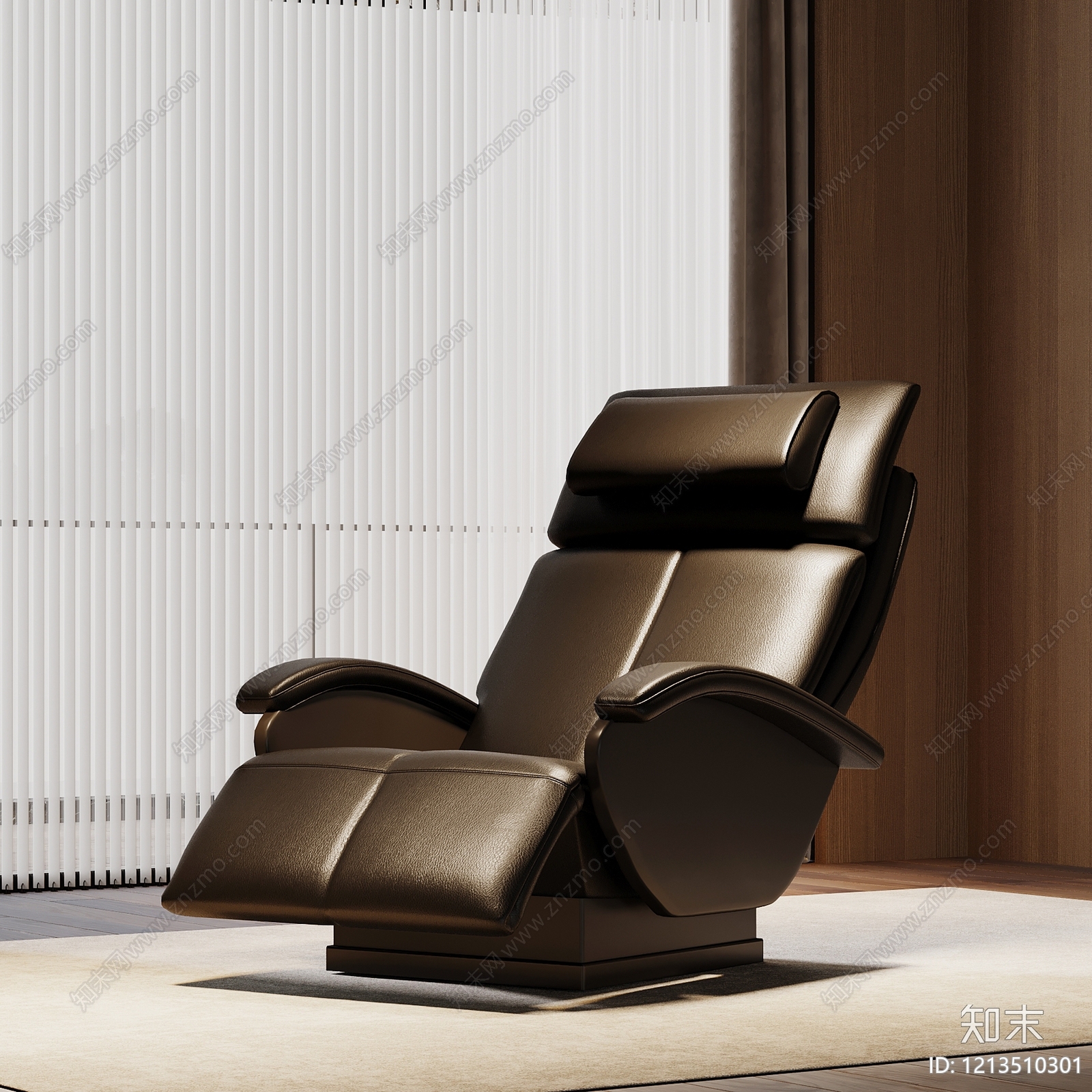 现代简约按摩椅SU模型下载【ID:1213510301】