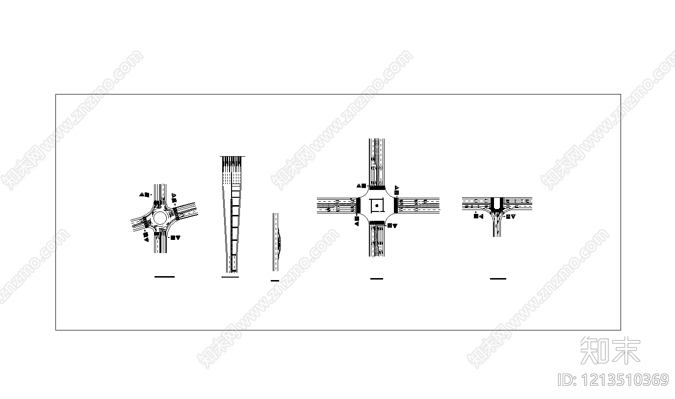 现代简约交通工具图库施工图下载【ID:1213510369】