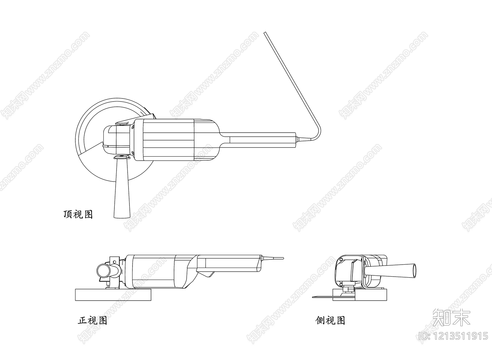 机械设备cad施工图下载【ID:1213511915】