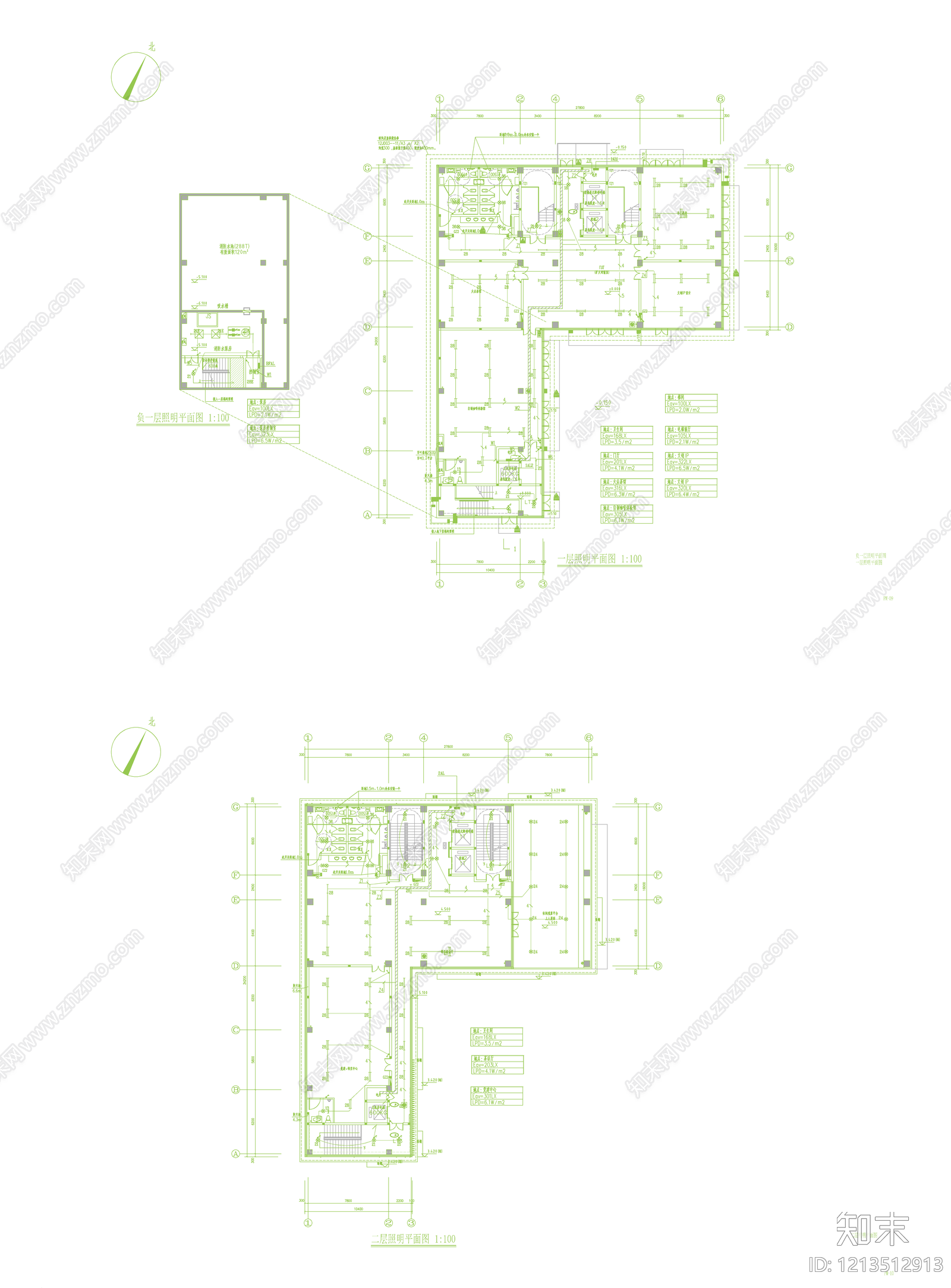 火灾自动报警系统cad施工图下载【ID:1213512913】