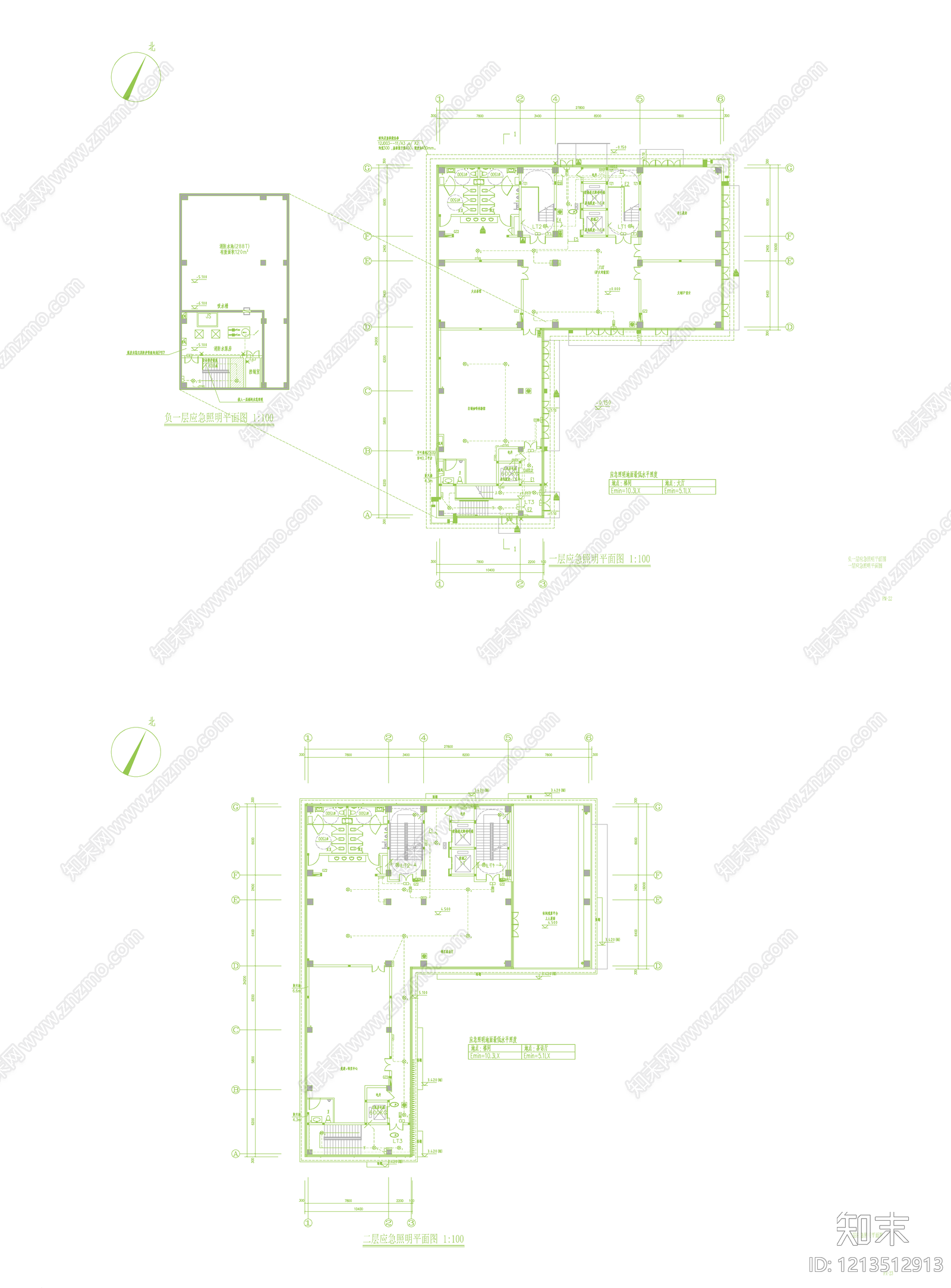 火灾自动报警系统cad施工图下载【ID:1213512913】