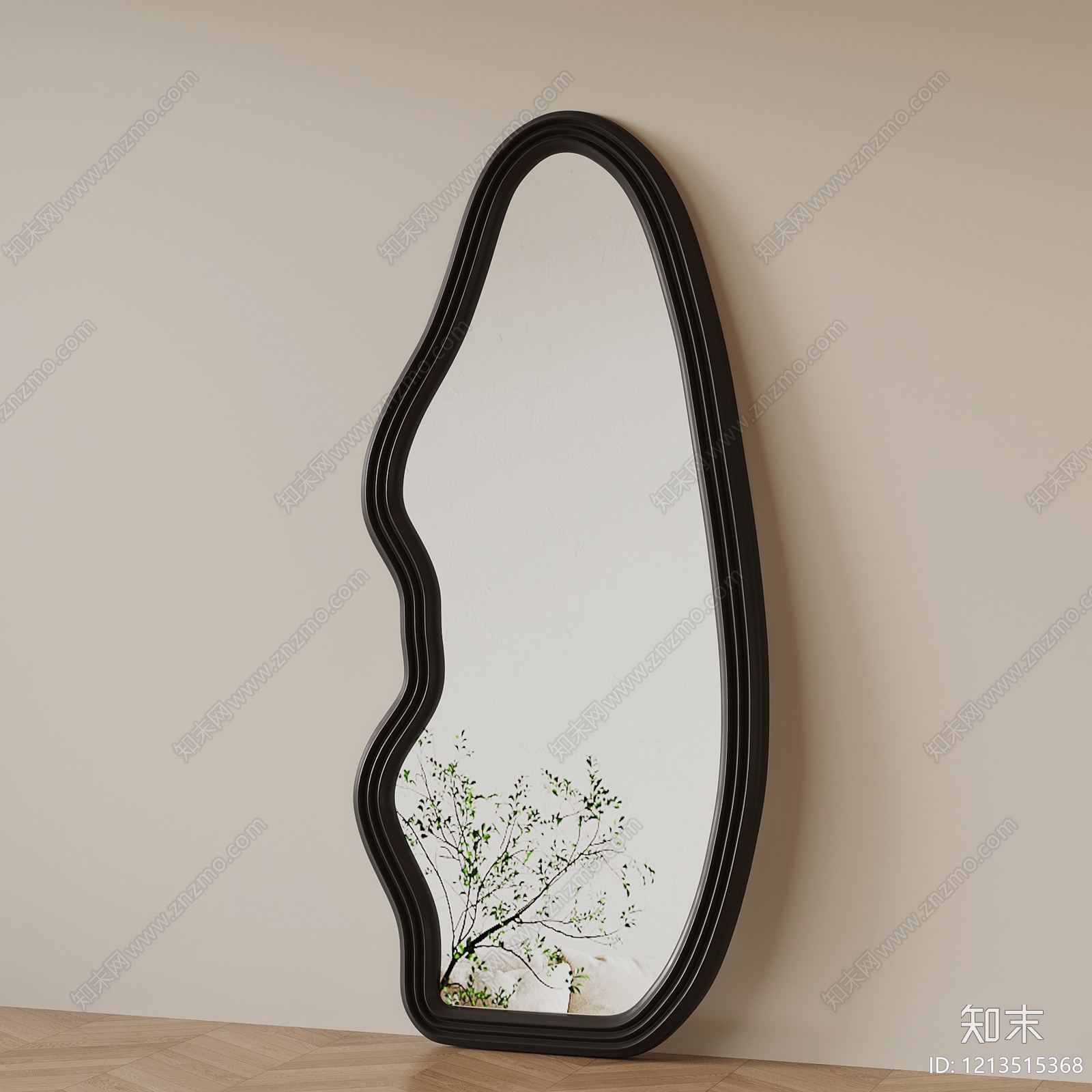 现代简约镜子3D模型下载【ID:1213515368】