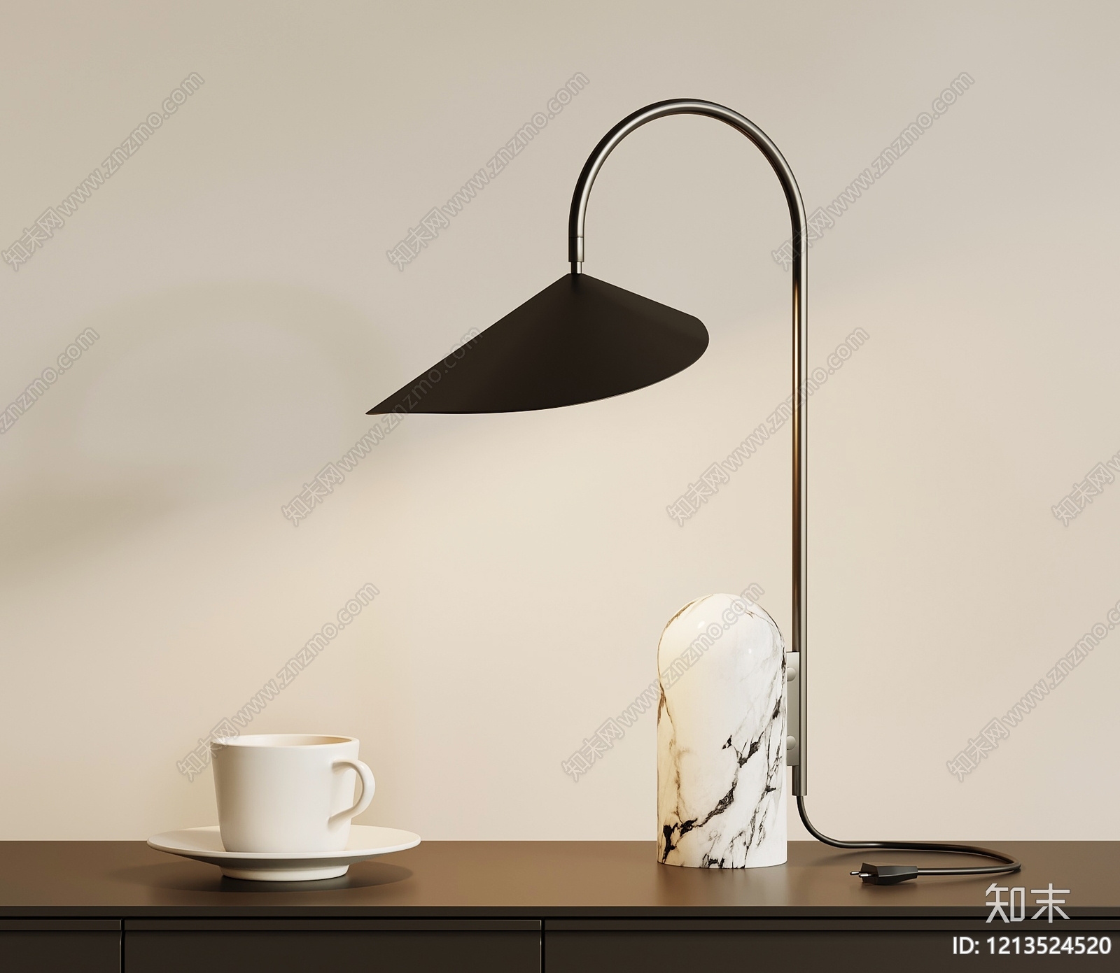 现代简约灯具组合3D模型下载【ID:1213524520】