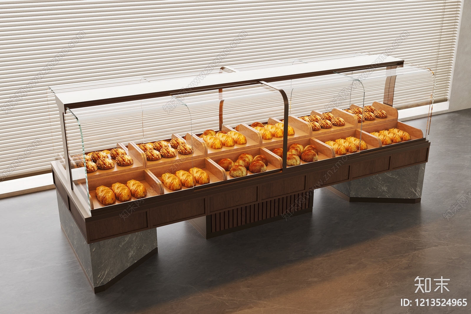 法式面包柜SU模型下载【ID:1213524965】