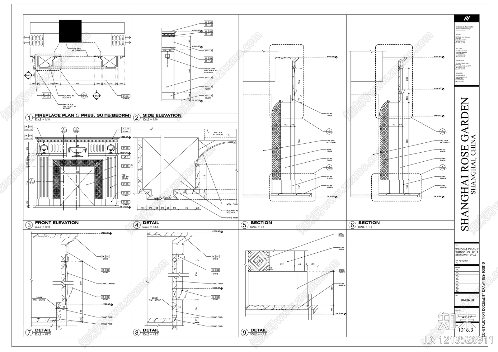 现代欧式门头施工图下载【ID:1213526911】