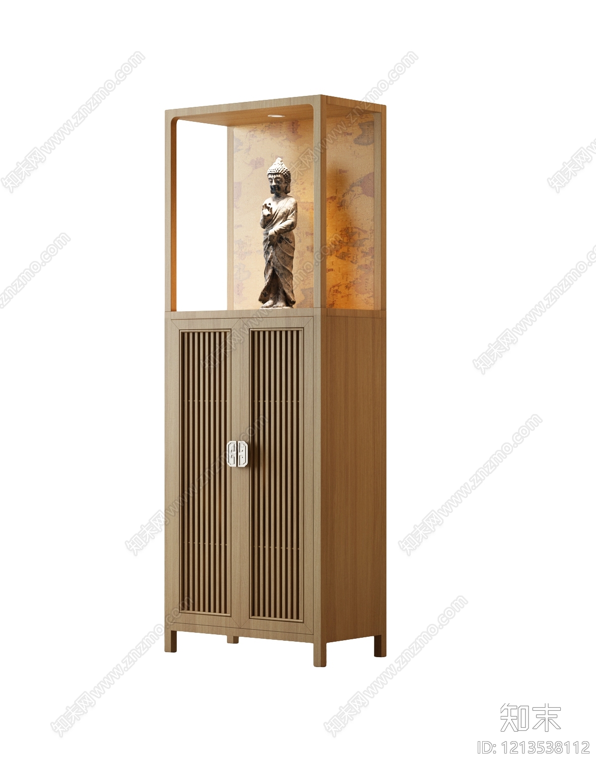 新中式佛龛3D模型下载【ID:1213538112】