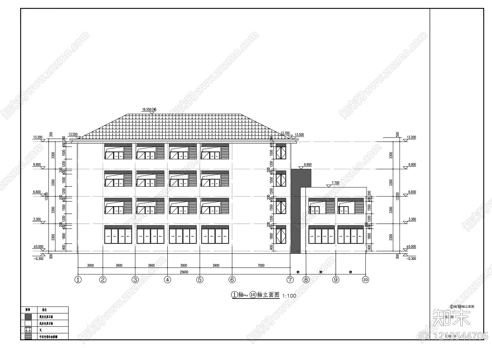 新中式其他公共建筑cad施工图下载【ID:1213544706】