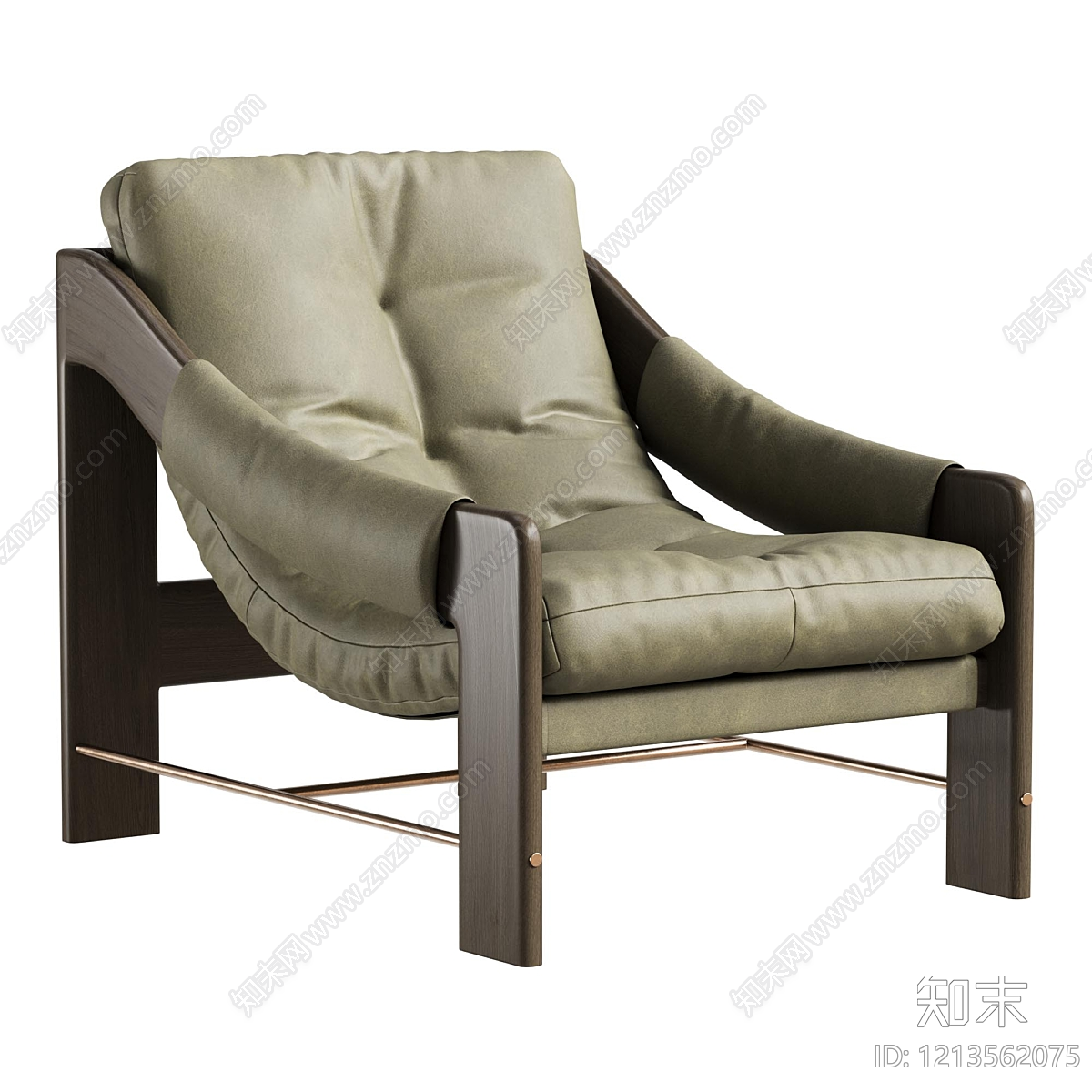 中古风单人沙发SU模型下载【ID:1213562075】