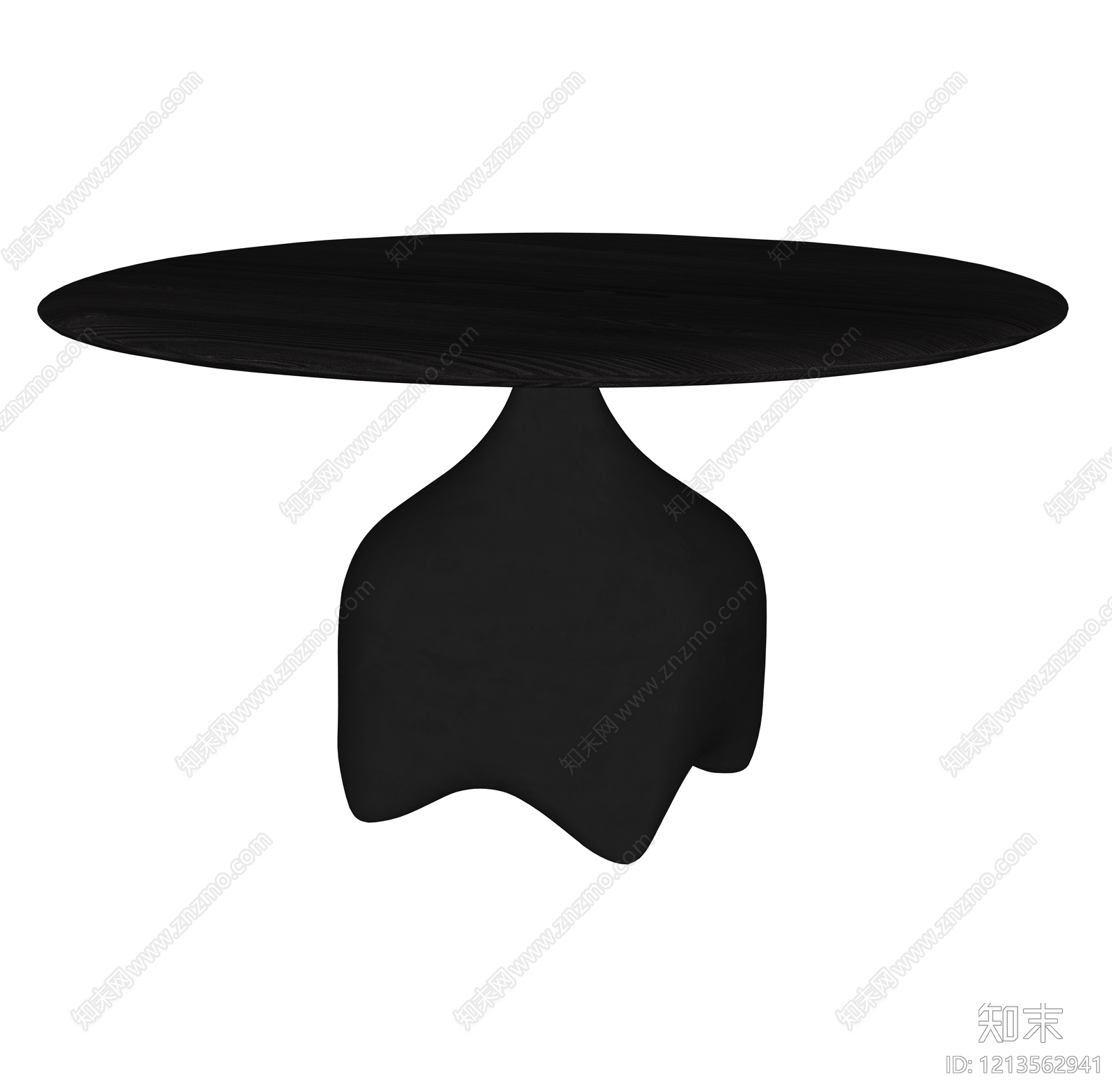 极简餐桌SU模型下载【ID:1213562941】