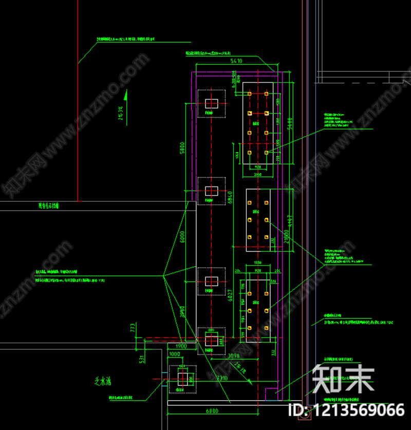 混凝土结构cad施工图下载【ID:1213569066】