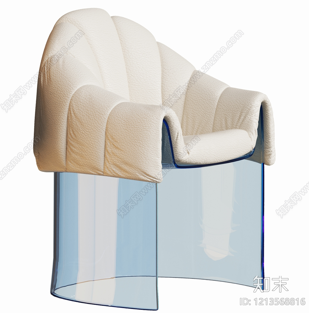 现代简约休闲椅SU模型下载【ID:1213568816】