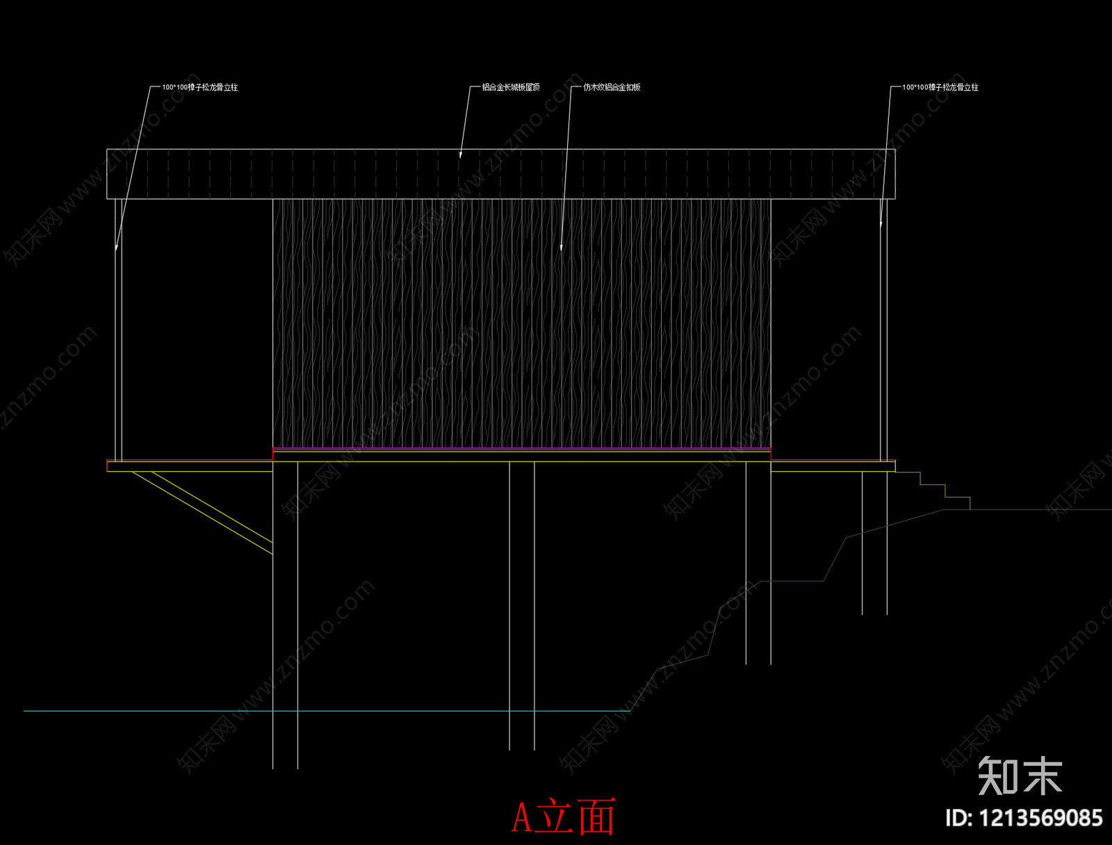 现代其他休闲娱乐空间cad施工图下载【ID:1213569085】