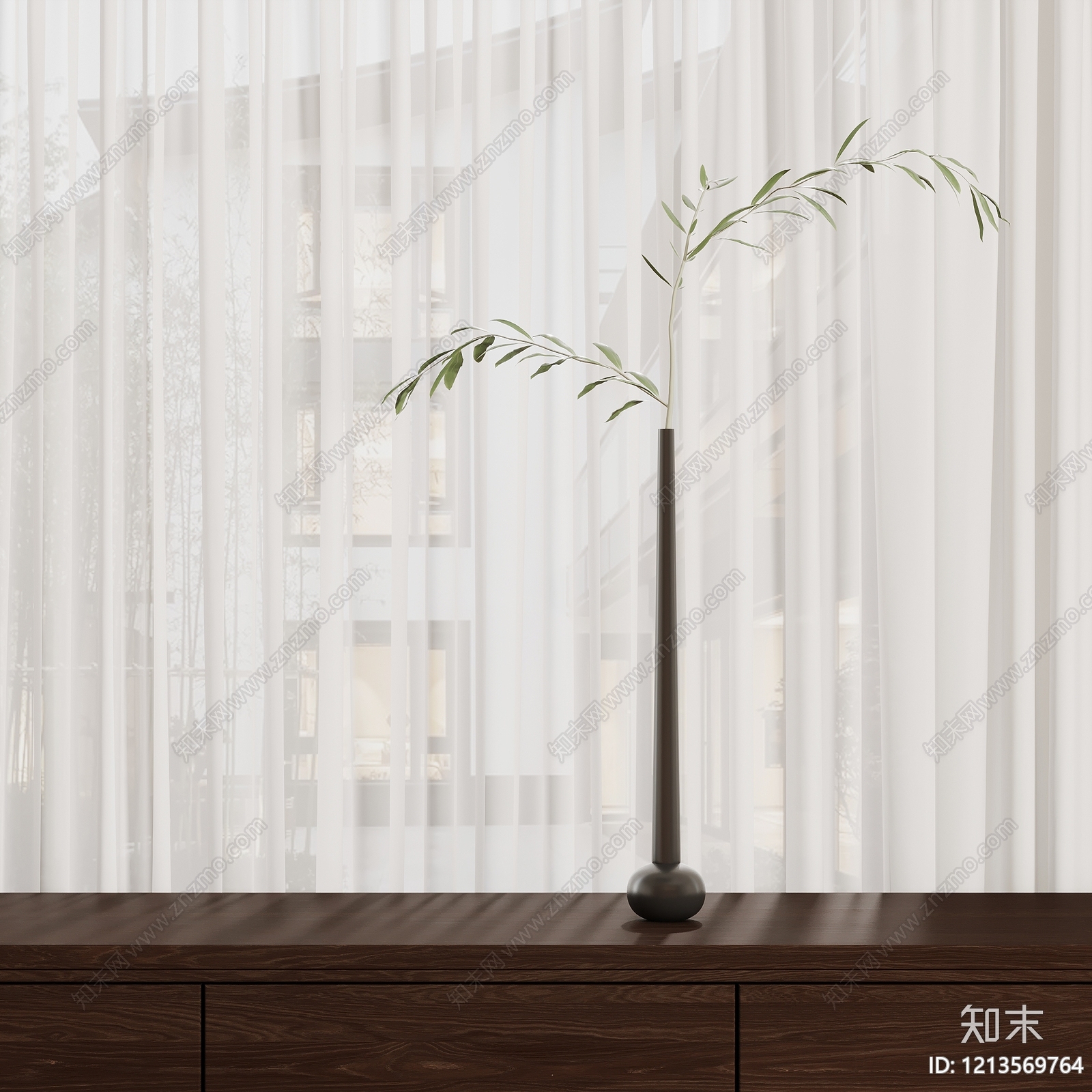 极简花瓶SU模型下载【ID:1213569764】