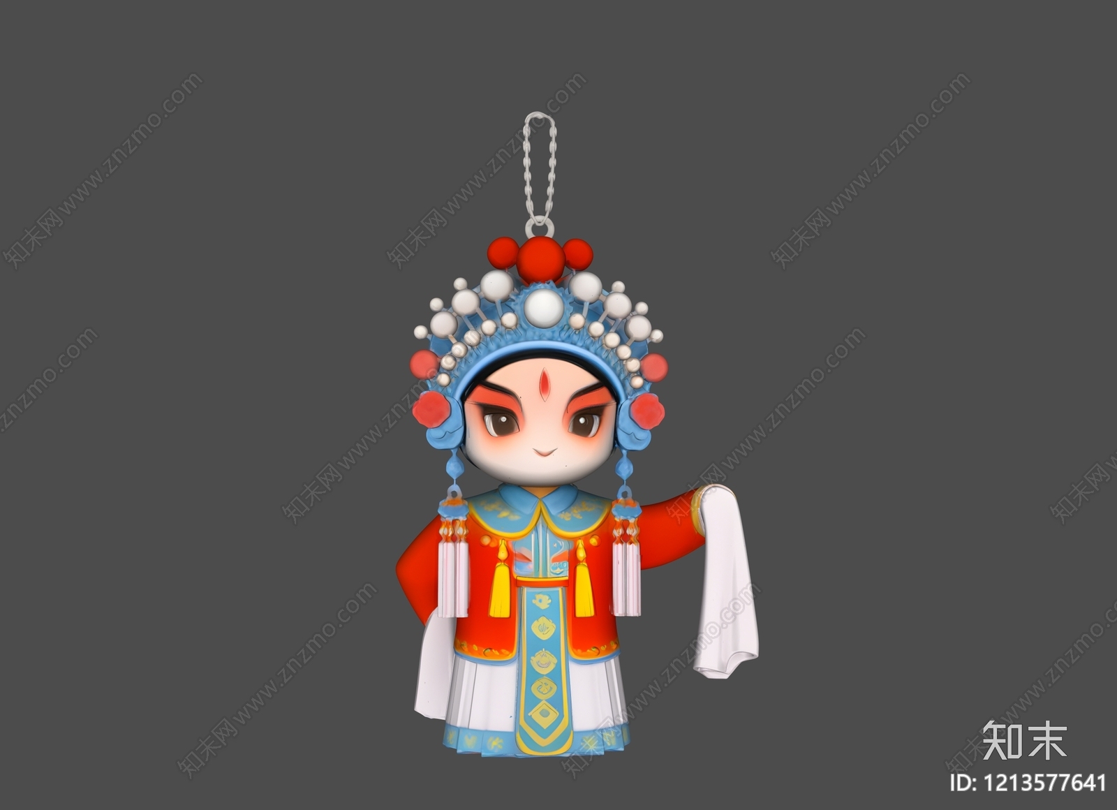 新中式挂件SU模型下载【ID:1213577641】