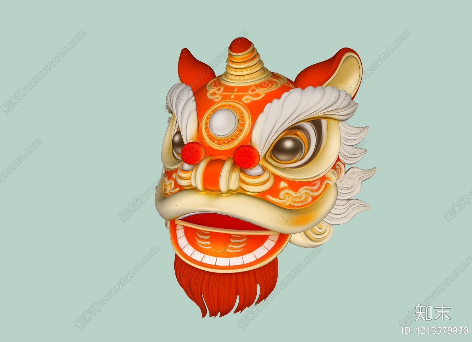 新中式虚拟人物SU模型下载【ID:1213579830】