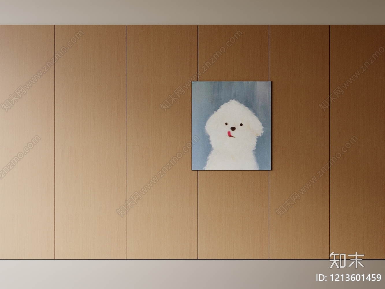 原木风背景墙SU模型下载【ID:1213601459】