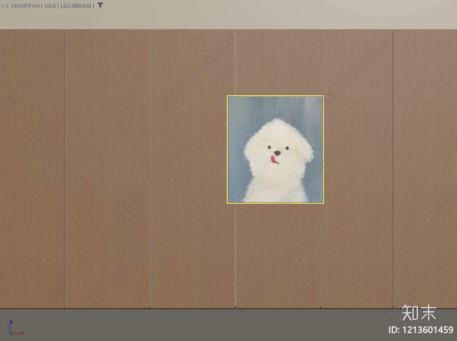 原木风背景墙SU模型下载【ID:1213601459】