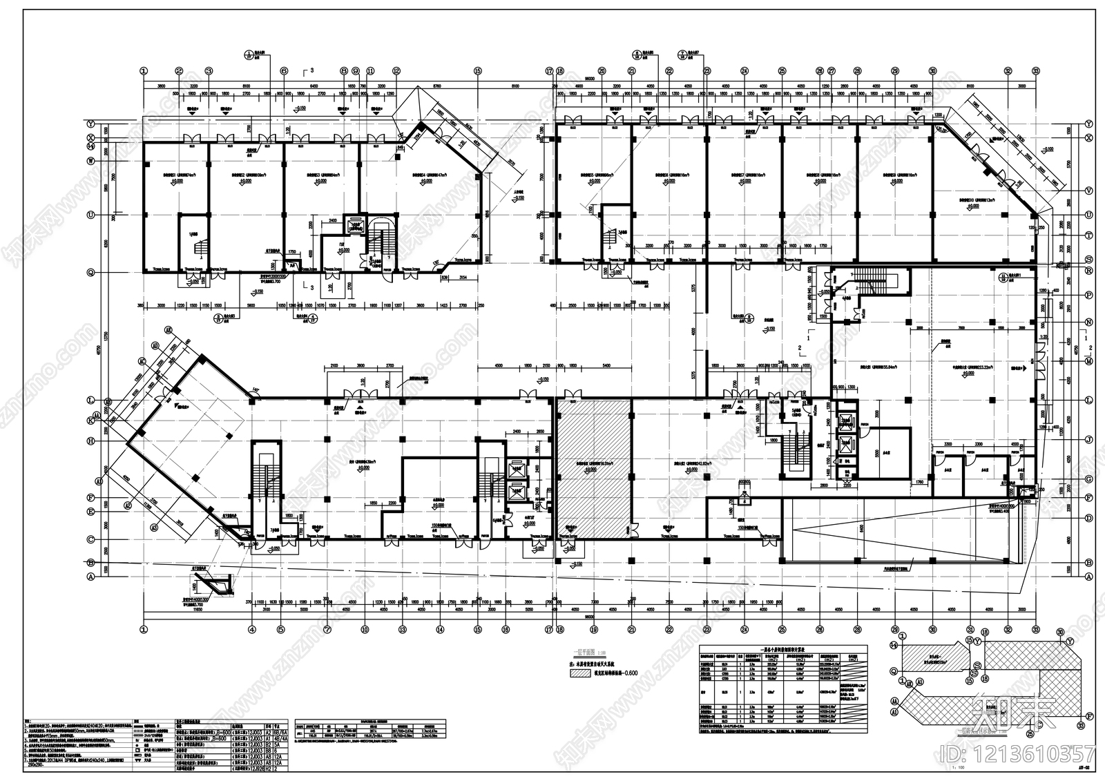 现代其他公共建筑cad施工图下载【ID:1213610357】