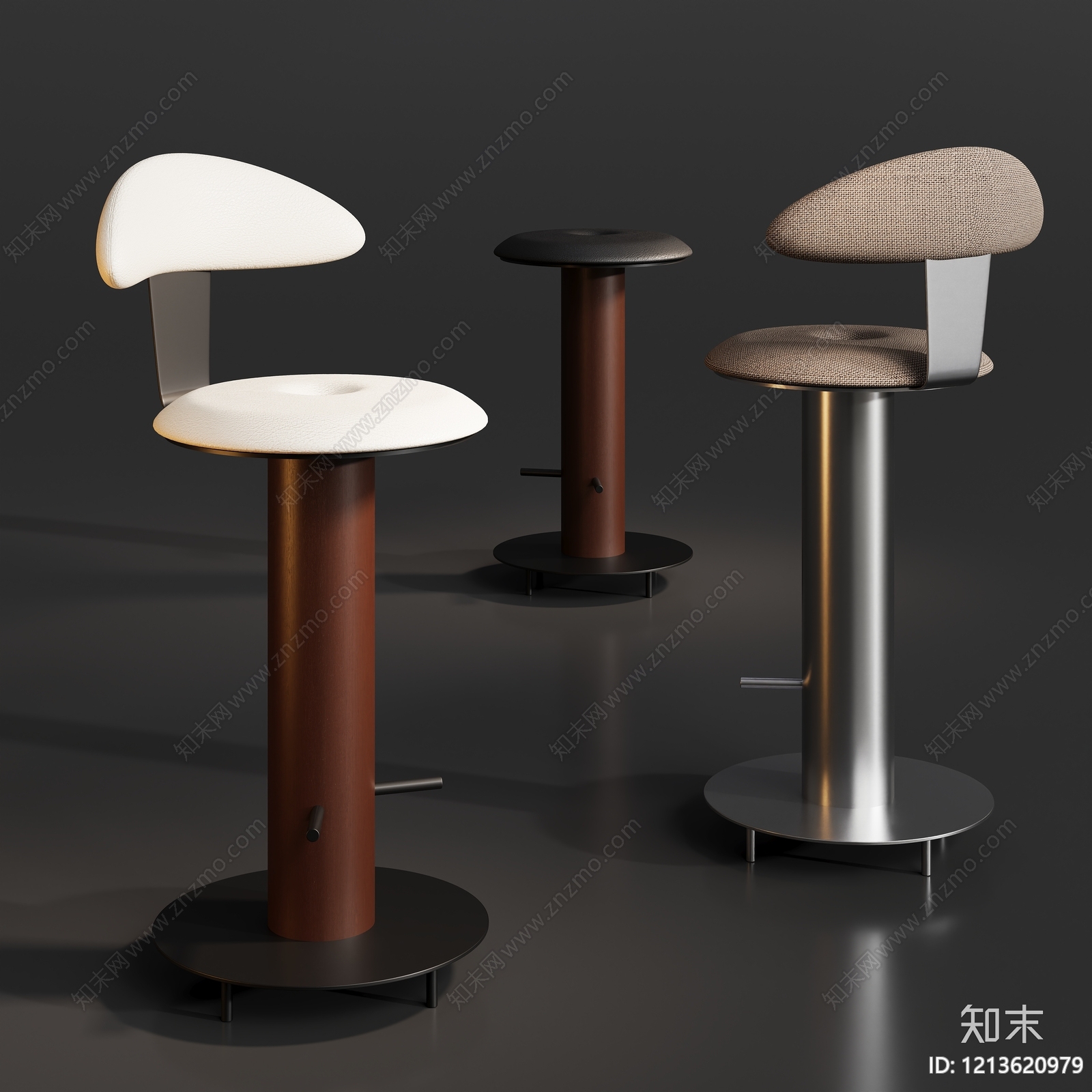 极简主义吧椅3D模型下载【ID:1213620956】