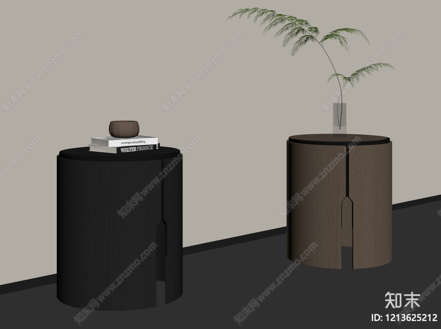 极简边几SU模型下载【ID:1213625212】