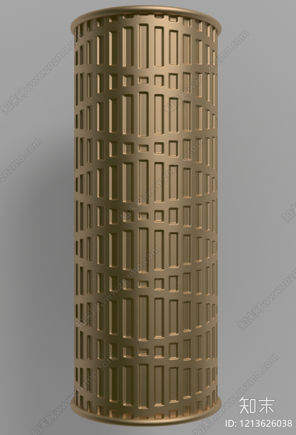 现代极简柱子3D模型下载【ID:1213626038】