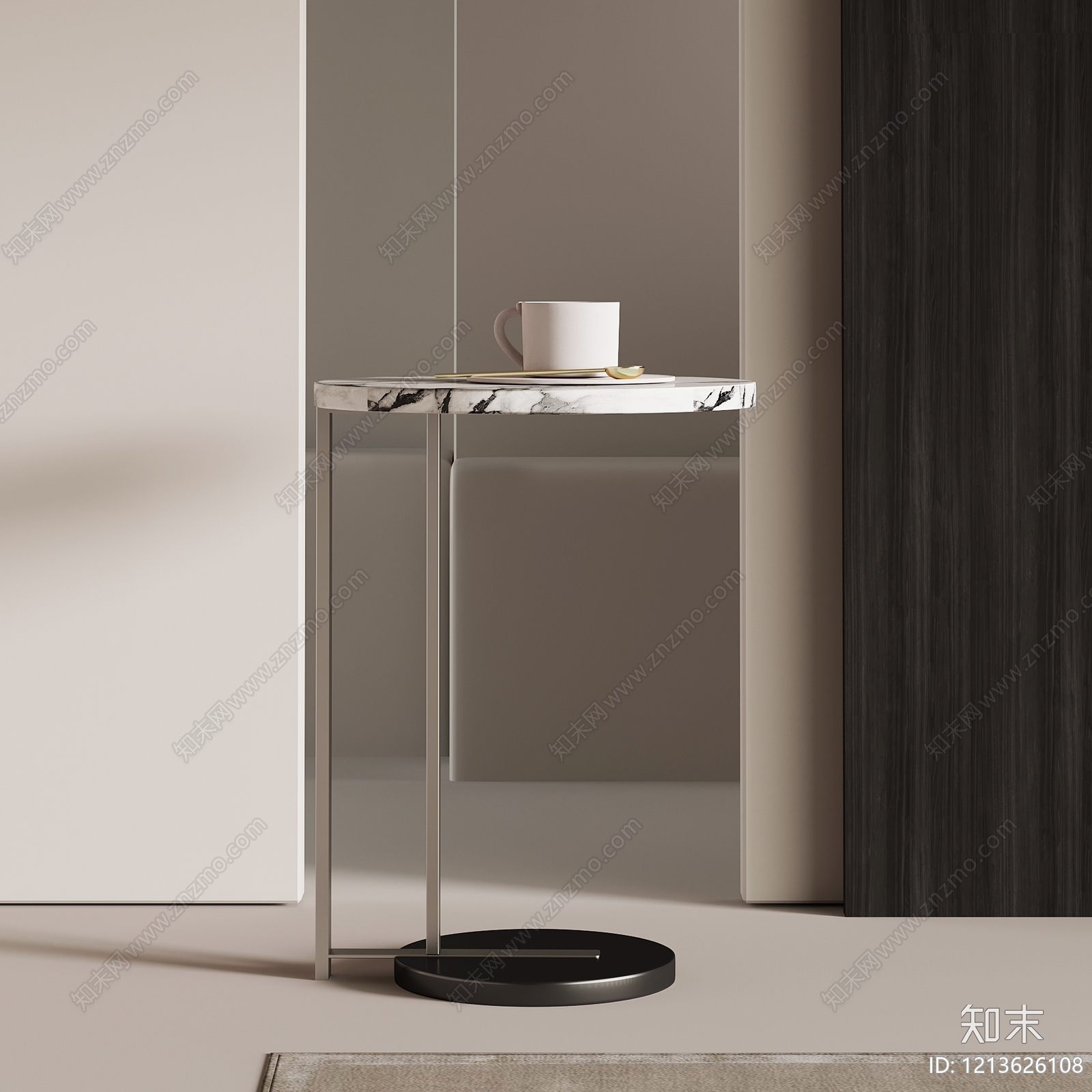 极简边几3D模型下载【ID:1213626108】