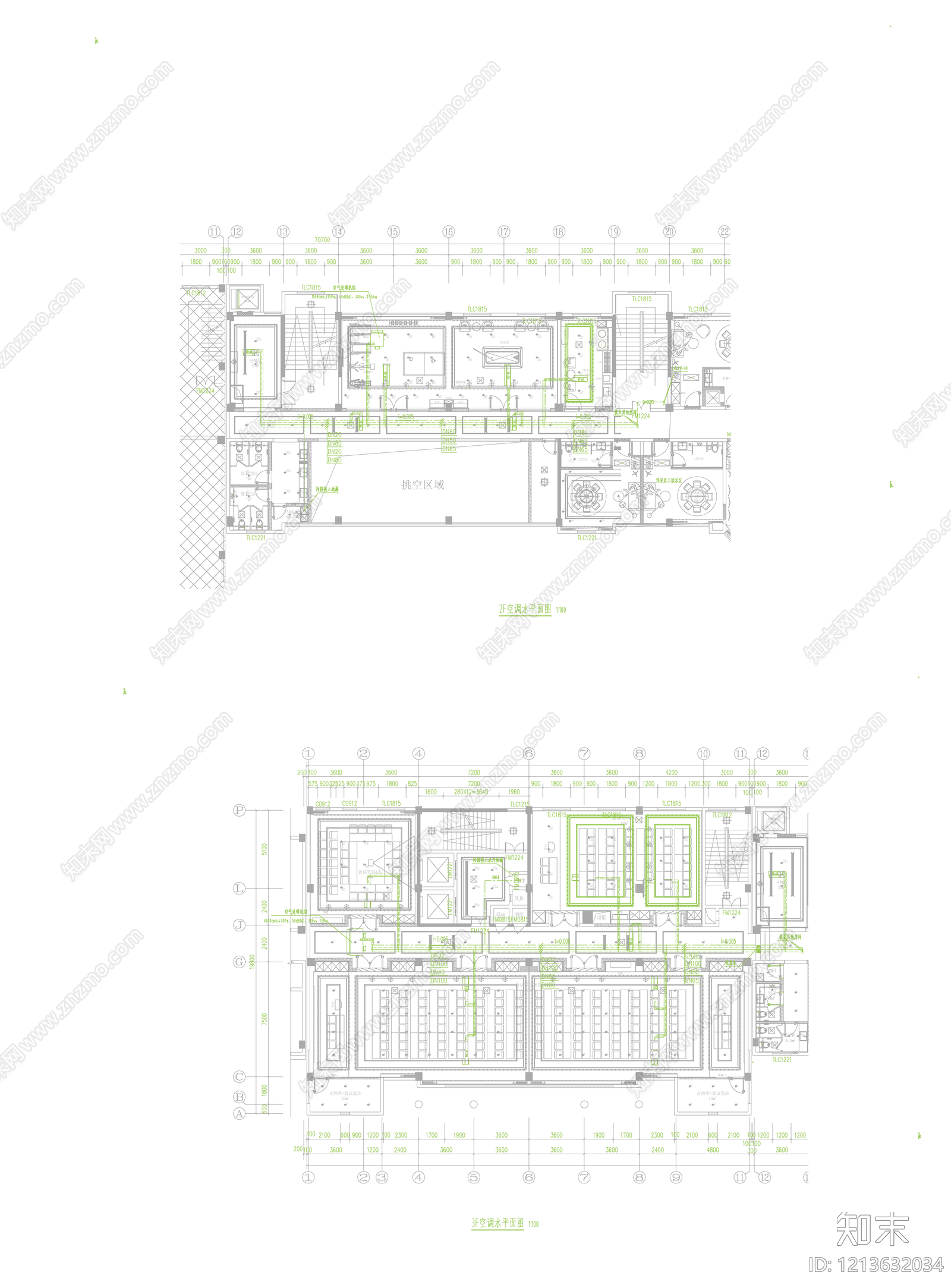 防排烟系统cad施工图下载【ID:1213632034】