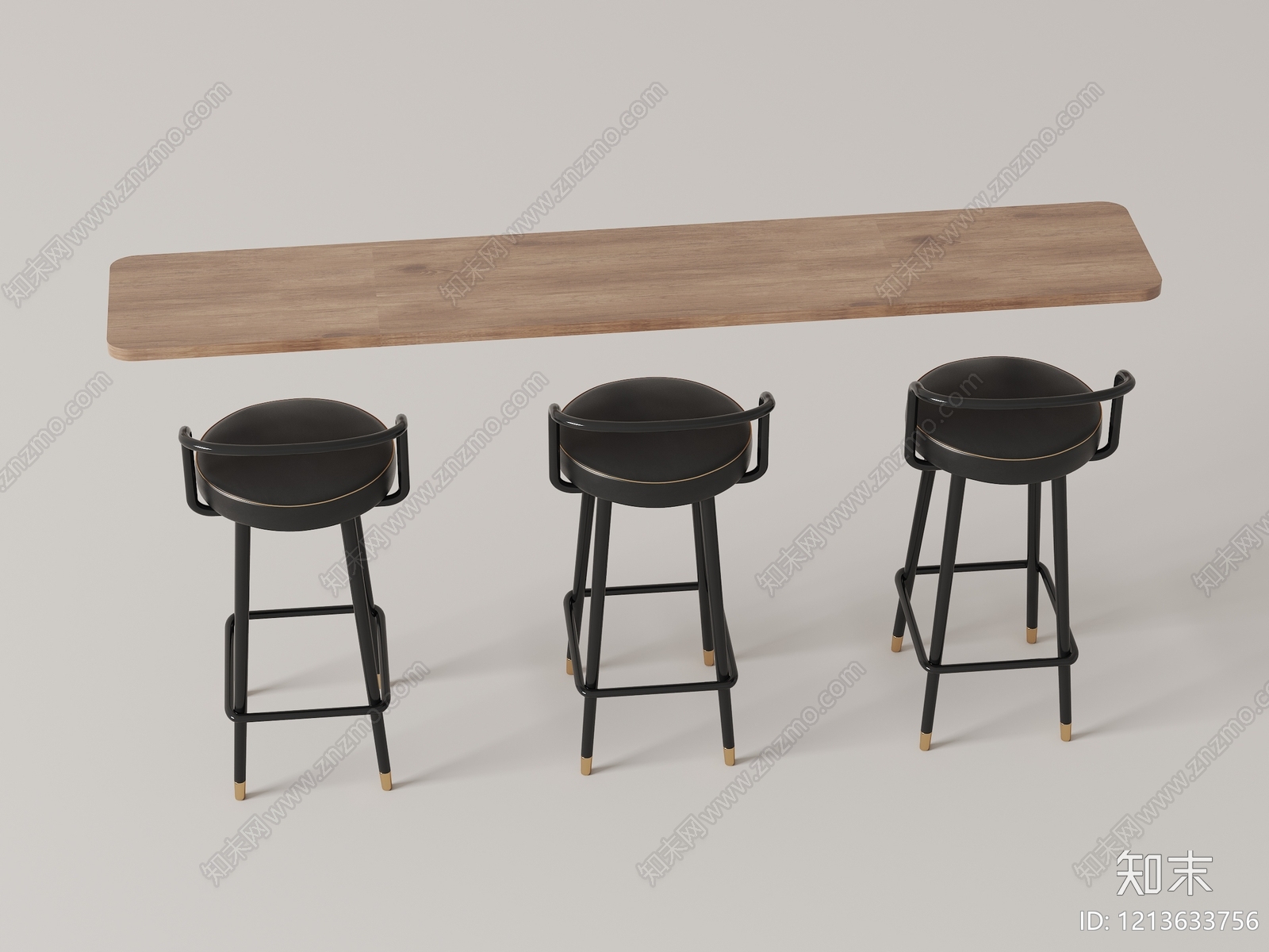 现代简约吧台3D模型下载【ID:1213633756】