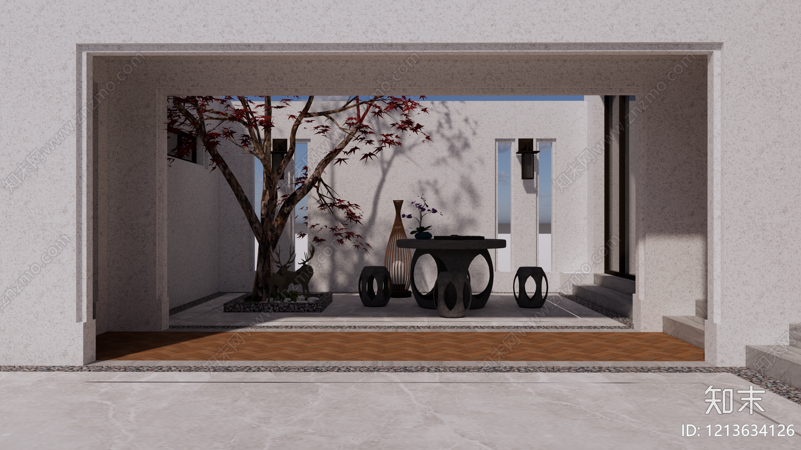 现代别墅建筑cad施工图下载【ID:1213634126】