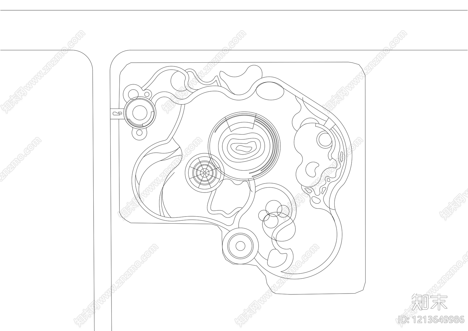 综合性公园施工图下载【ID:1213649986】