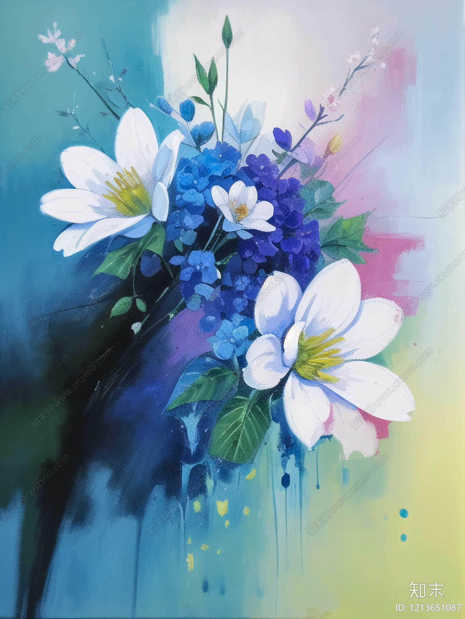 油画贴图下载【ID:1213651087】