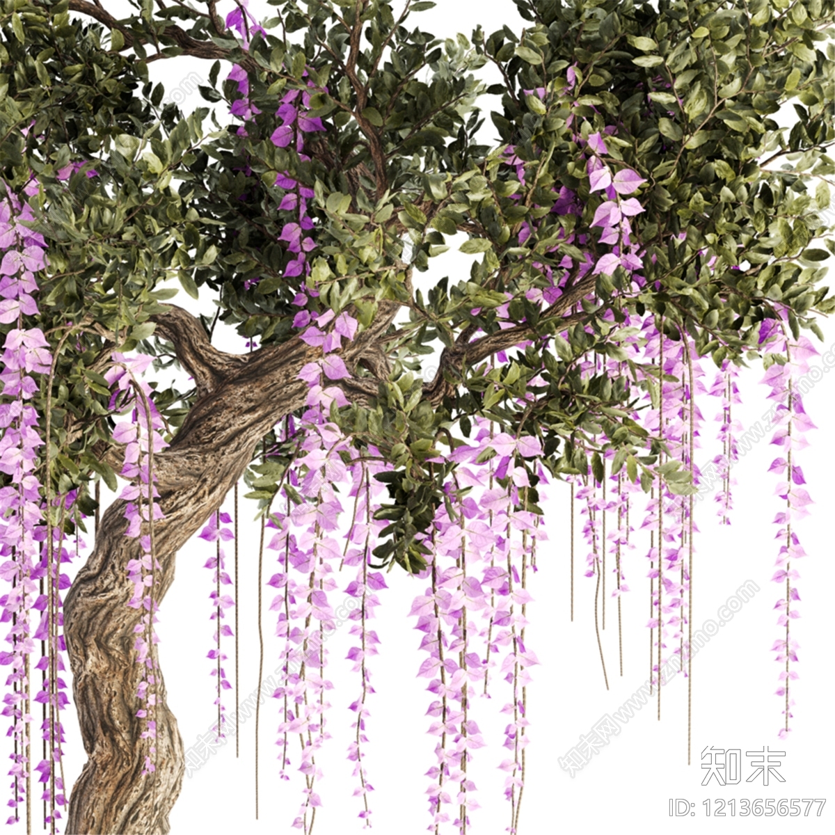 新中式盆景3D模型下载【ID:1213656577】