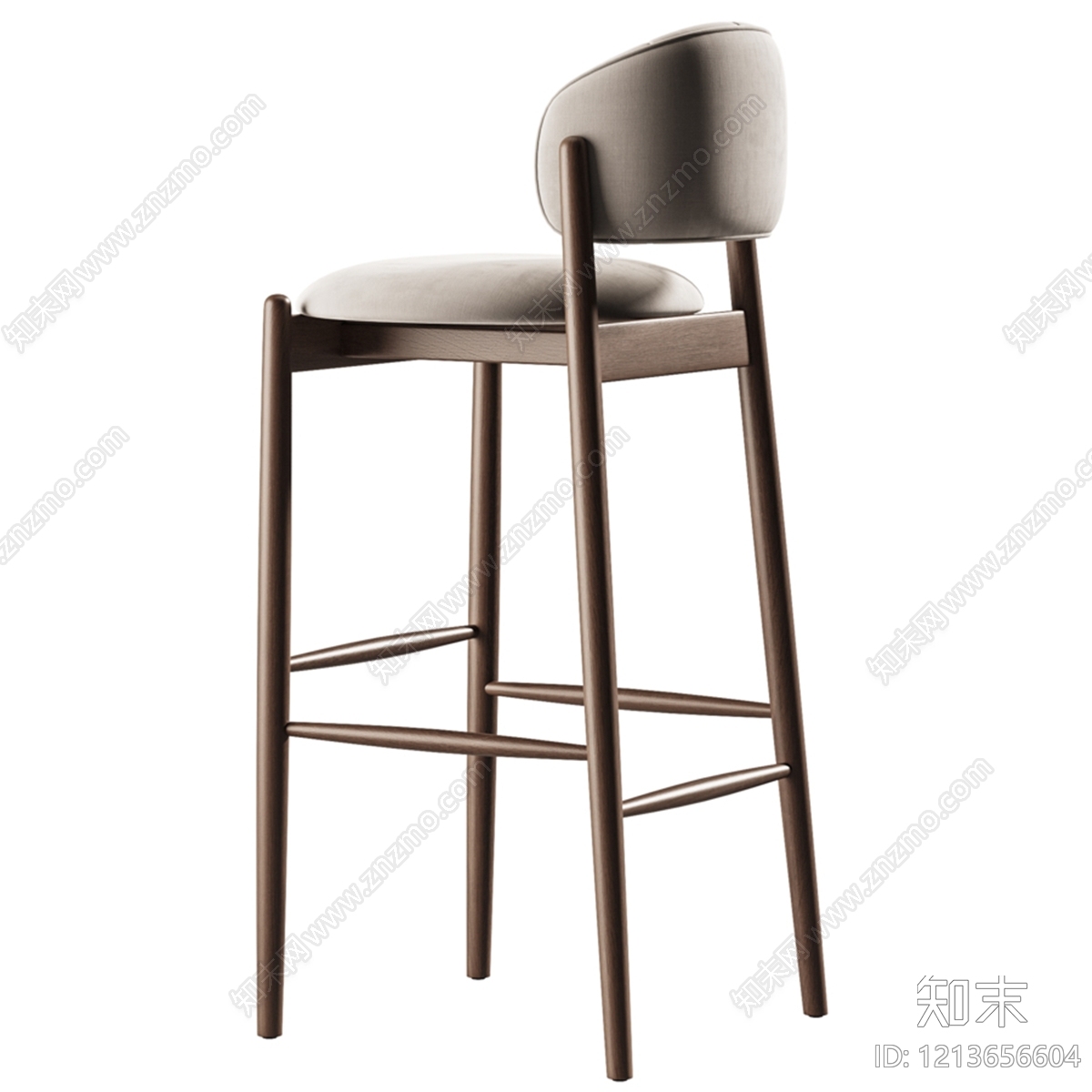 现代简约吧椅3D模型下载【ID:1213656604】