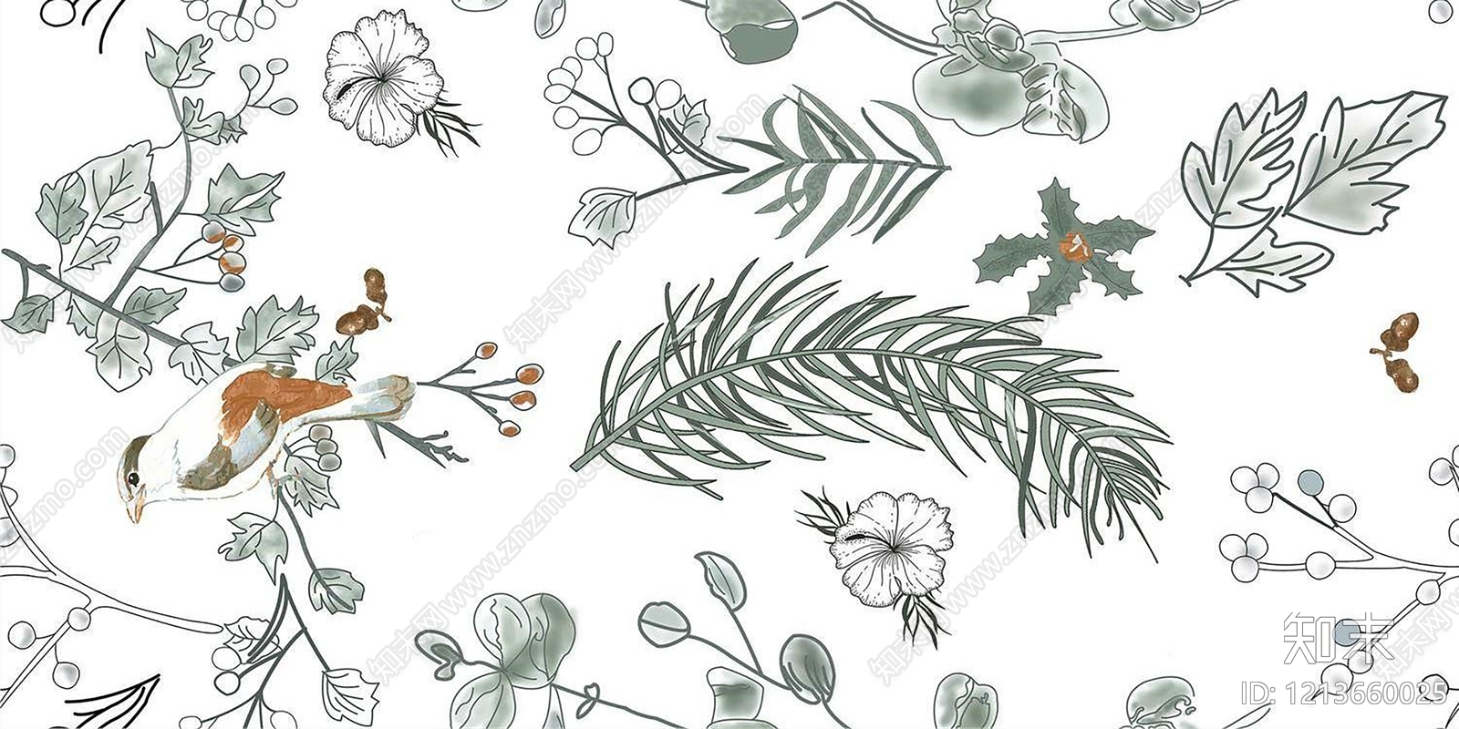 法式传统纹样贴图下载【ID:1213660025】