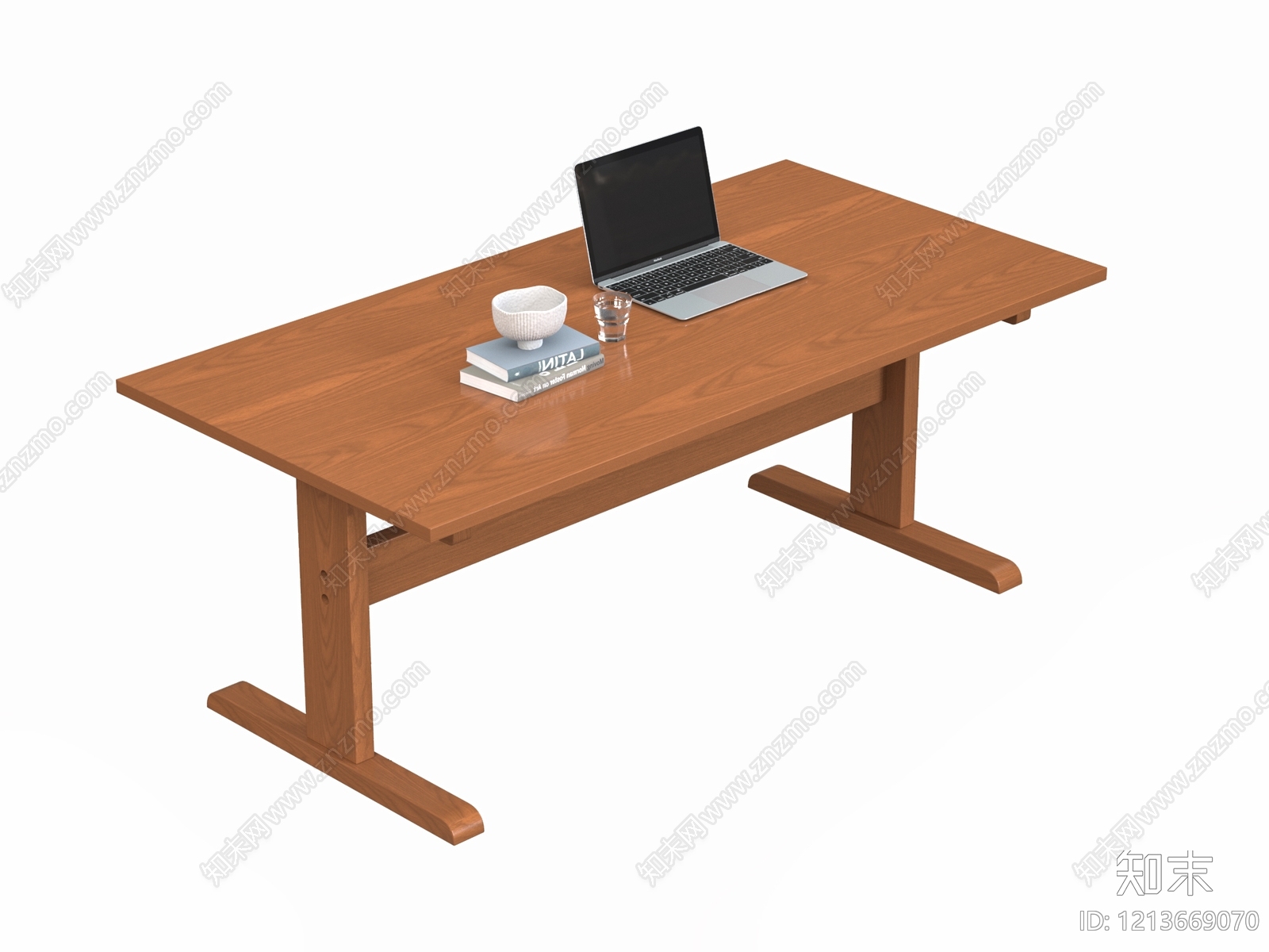 日式书桌3D模型下载【ID:1213669070】
