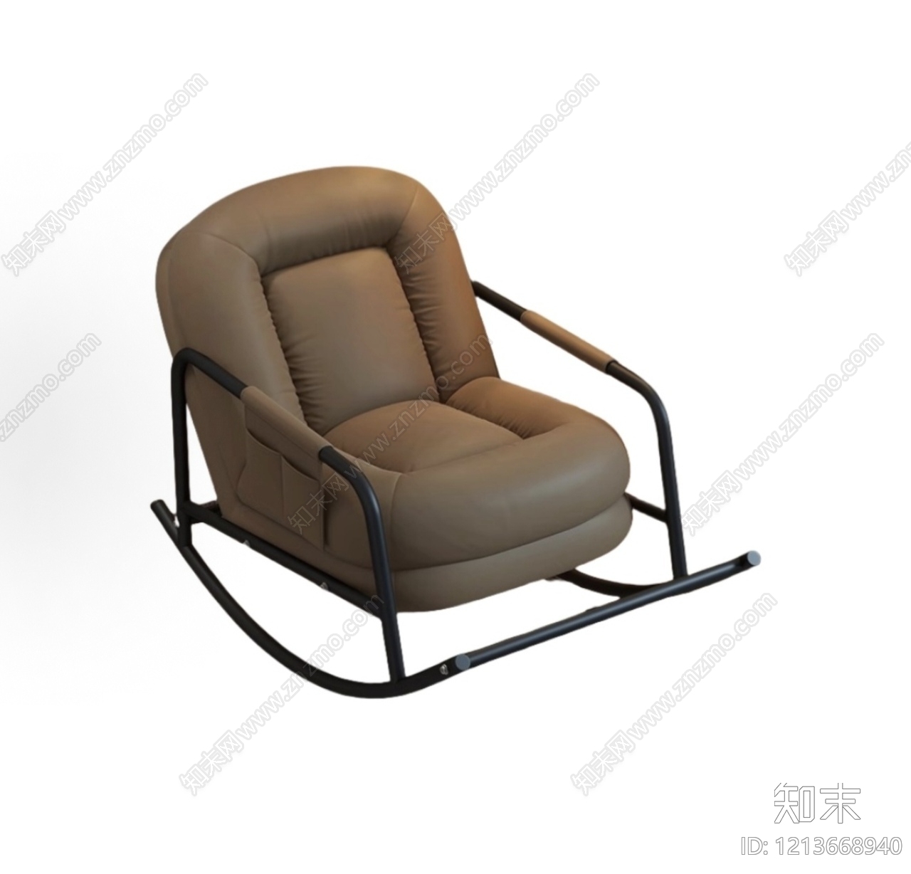 现代简约摇椅SU模型下载【ID:1213668940】