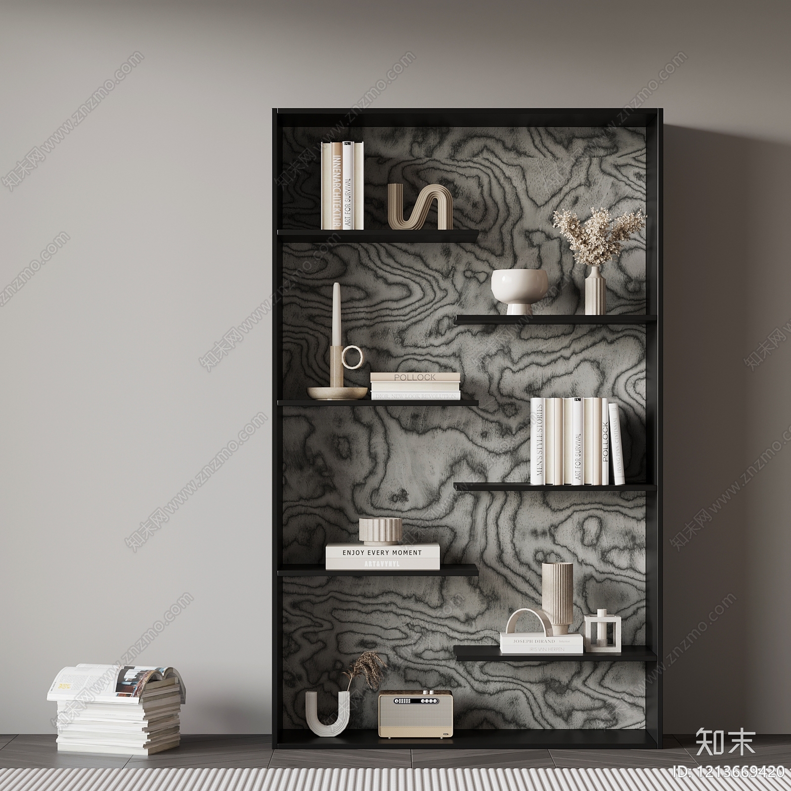 极简酒架3D模型下载【ID:1213669420】