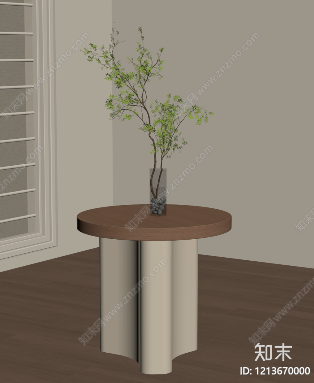 现代边几SU模型下载【ID:1213670000】